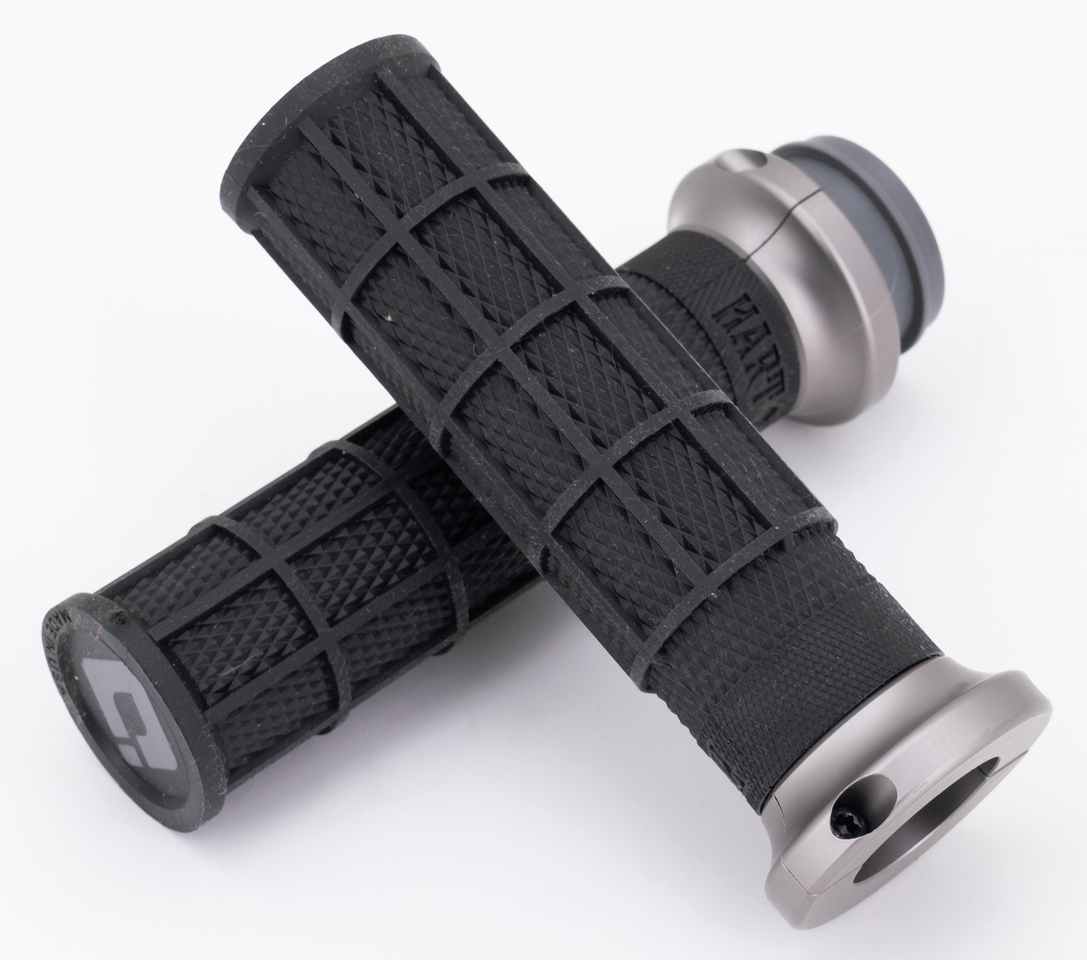 Hart Luck Odi Hart-Luck Lock-On Signature Full-Waffle Slip-On Grips – Handlebar