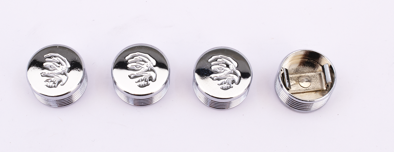 Midwest Acorn Nut Company Chrome Bolt Covers for Hex, Allen and Buttonhead Bolts – Hardware