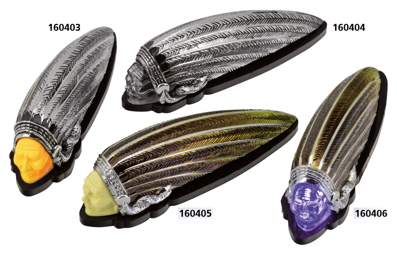 Zodiac Indian Head Fender Lights – Fender & Struts