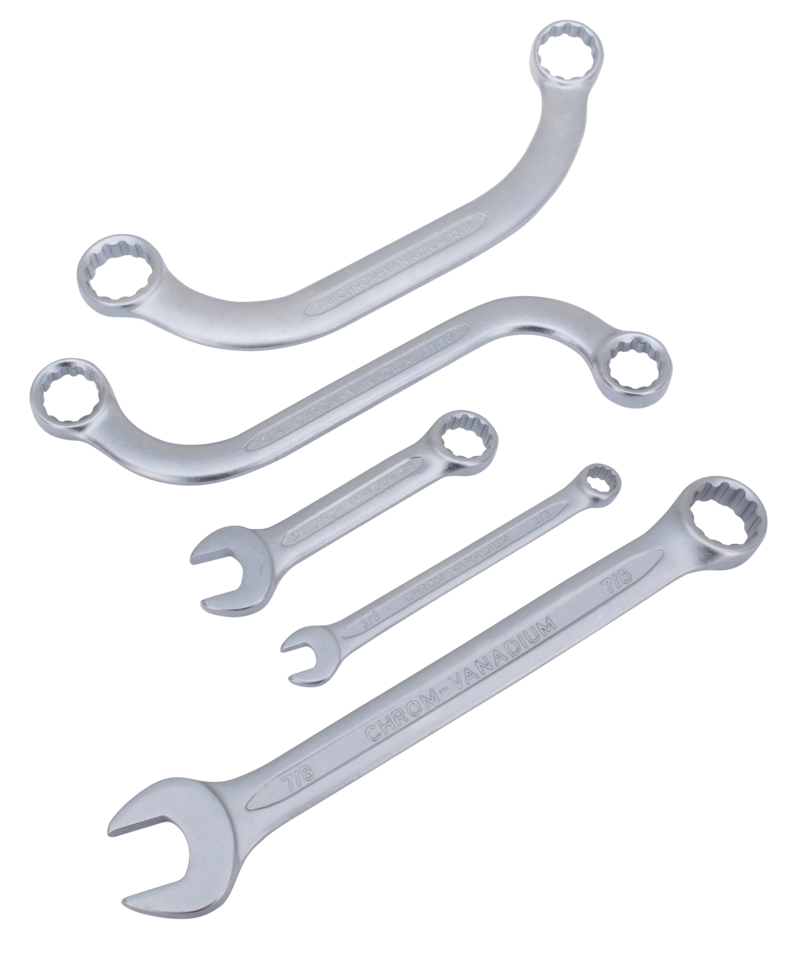 Zodiac 50-PIECE Metric & Inch Size Spanner Assortment – Tools & Chemicals