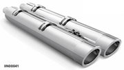 Freedom Performance Exhaust 4" Slip-Ons for Indian Powerplus & Thunderstroke