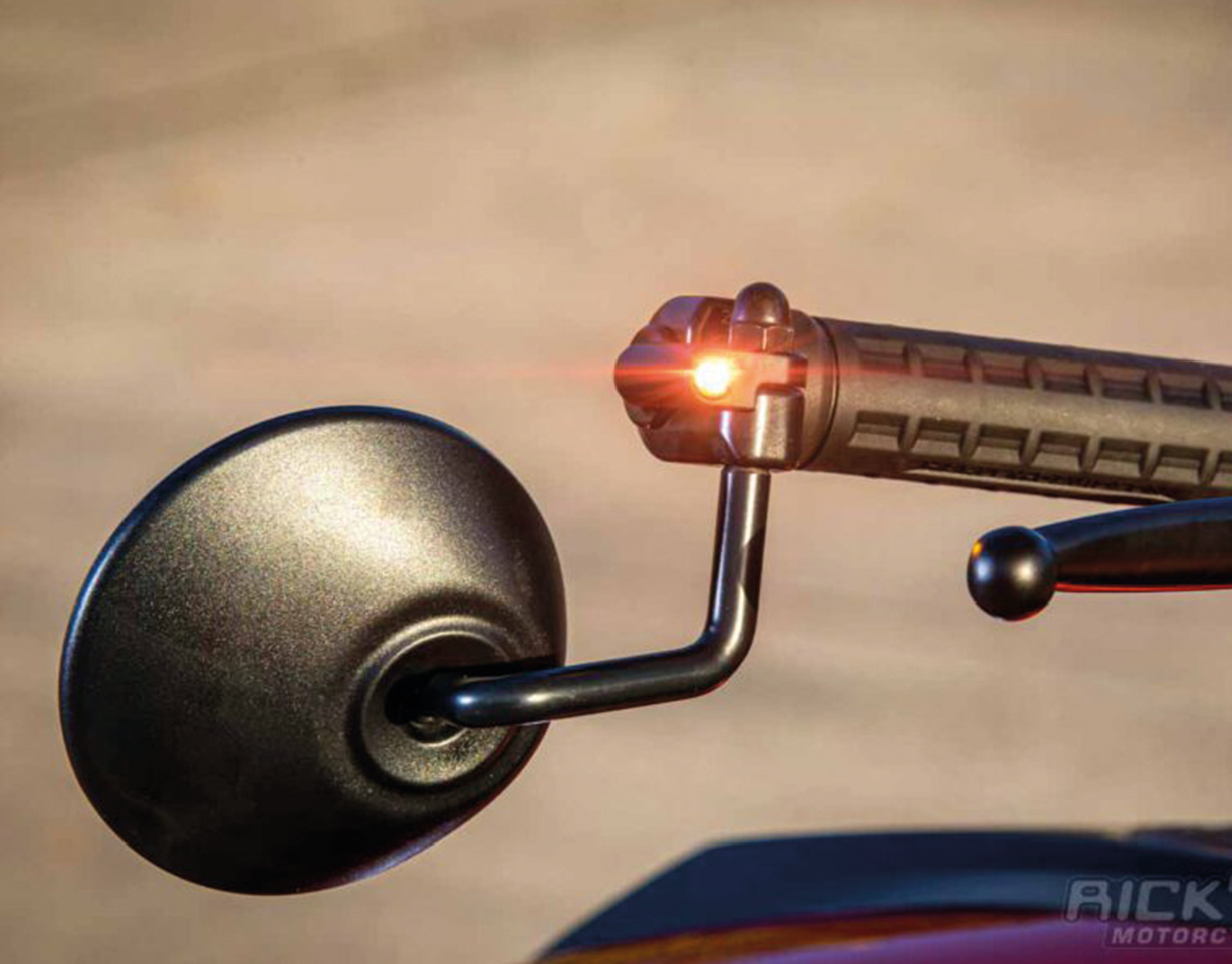 Rick's Bar End Turn Signals for Sportster S – Electric & Light
