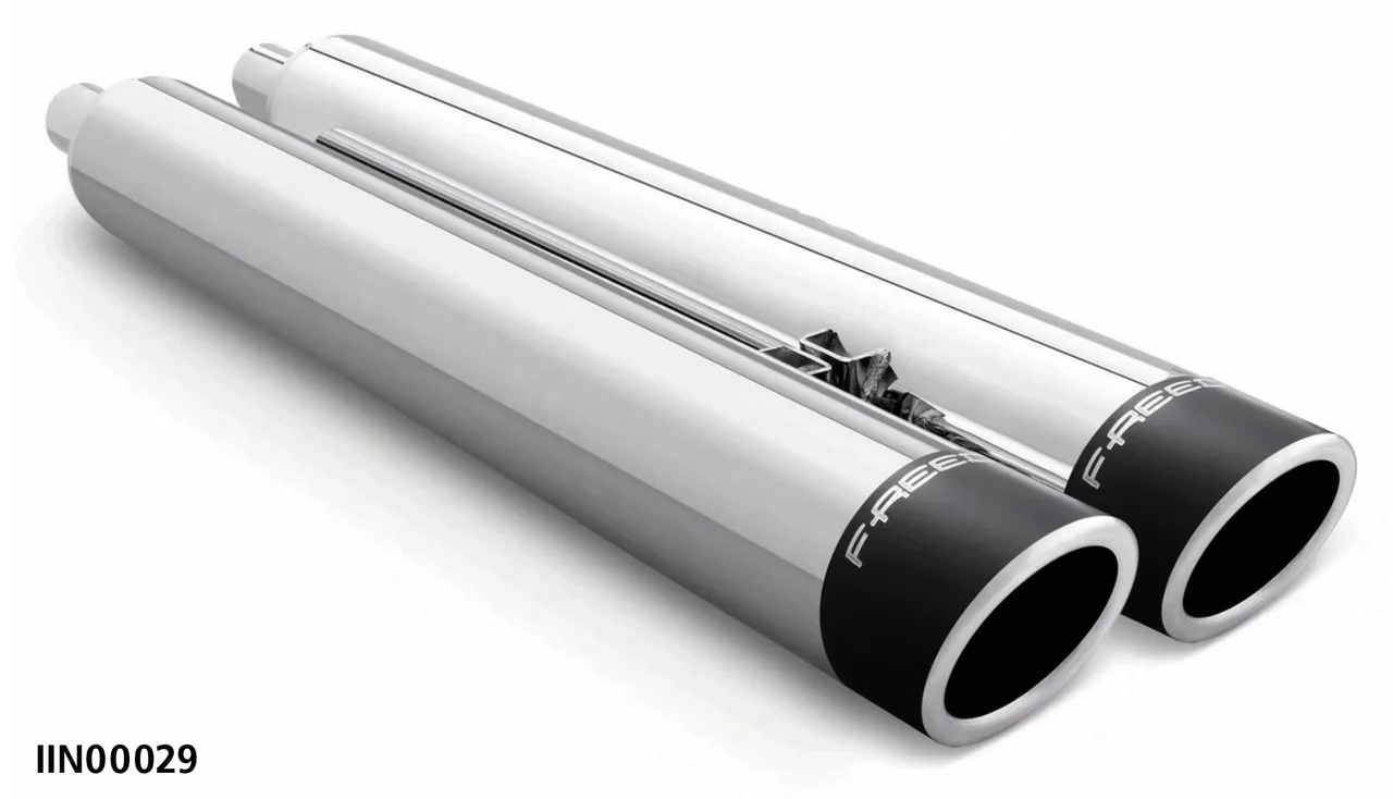 Freedom Performance Exhaust 4" Slip-Ons for Indian Powerplus & Thunderstroke