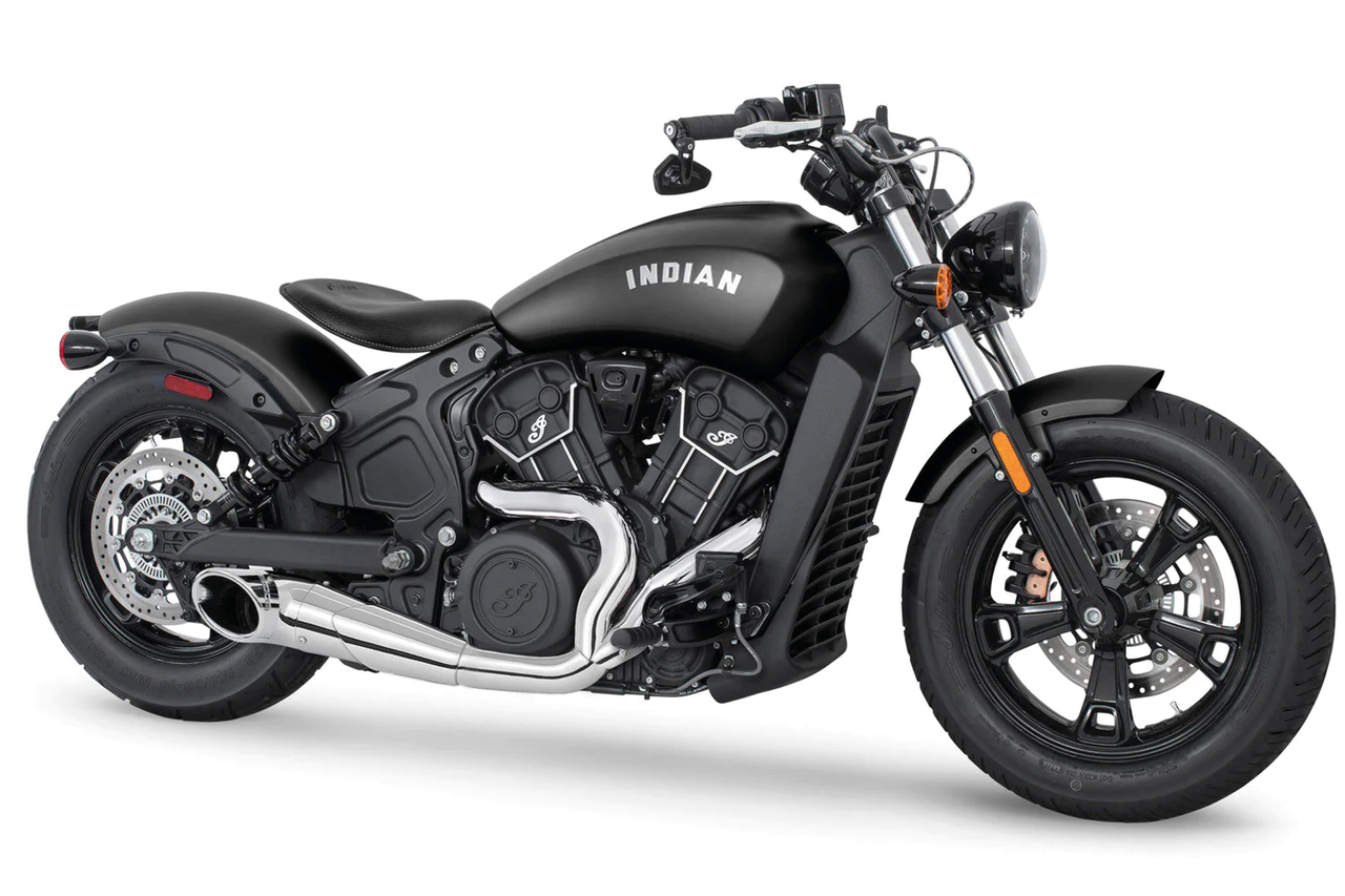 Freedom Performance Exhaust Shorty 2-INTO-1 for Indian Scout