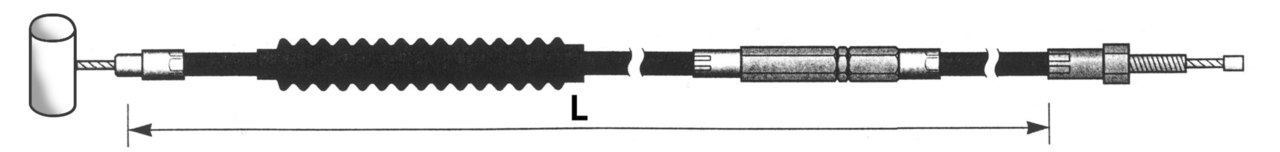 Barnett Clutches & Cables C10 - Clutch Cable Buell 1996-2002 – Control Cables & Hydraulic Lines
