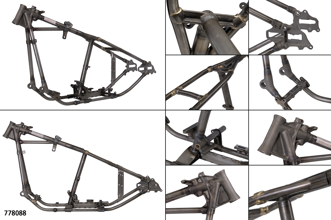 VG Classic Frames & Parts VG Classic Replica Knucklehead and Panhead Hardtail Frames – Frame & Rear Suspension
