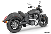 Freedom Performance Exhaust Shorty 2-INTO-1 for Indian Scout
