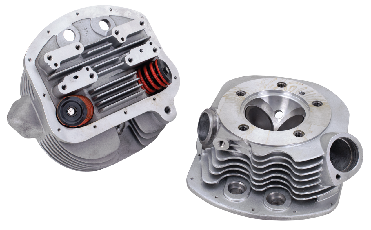 V-Twin Cylinder Heads for 1963-1965 Panhead – Engine