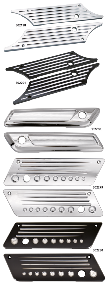 Zodiac Billet Saddlebag Latch Covers – Luggage