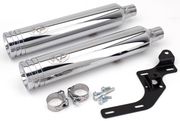 V-Performance Slip-On Mufflers for Milwaukee Eight Softail – Exhaust
