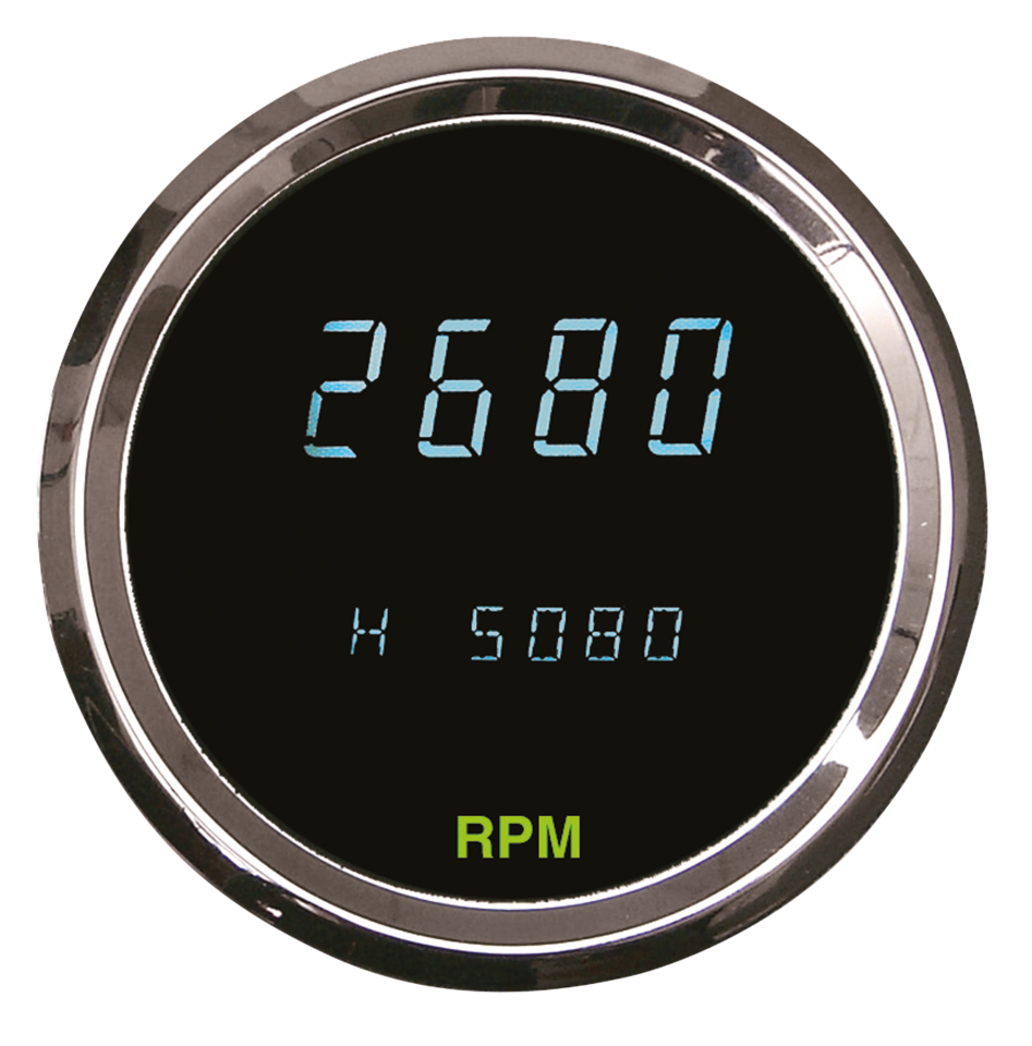 Dakota Digital Odyssey Round Digital Mini Meters by Dakota Digital – Gauges & Dashes