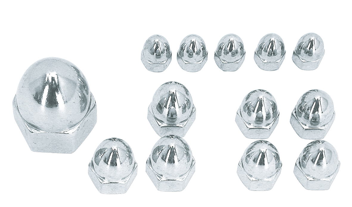 Midwest Acorn Nut Company Show-Chrome Acorn Style Nuts – Hardware