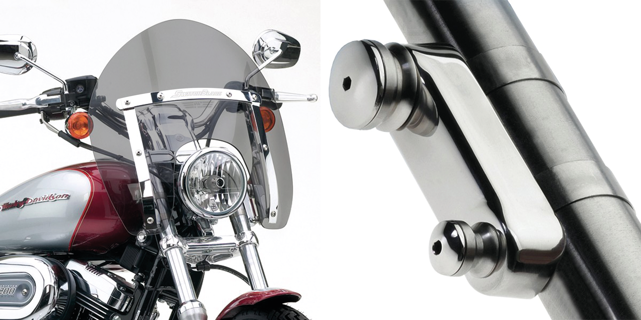 National Cycle Switchblade Shorty Quick-Release Windshields