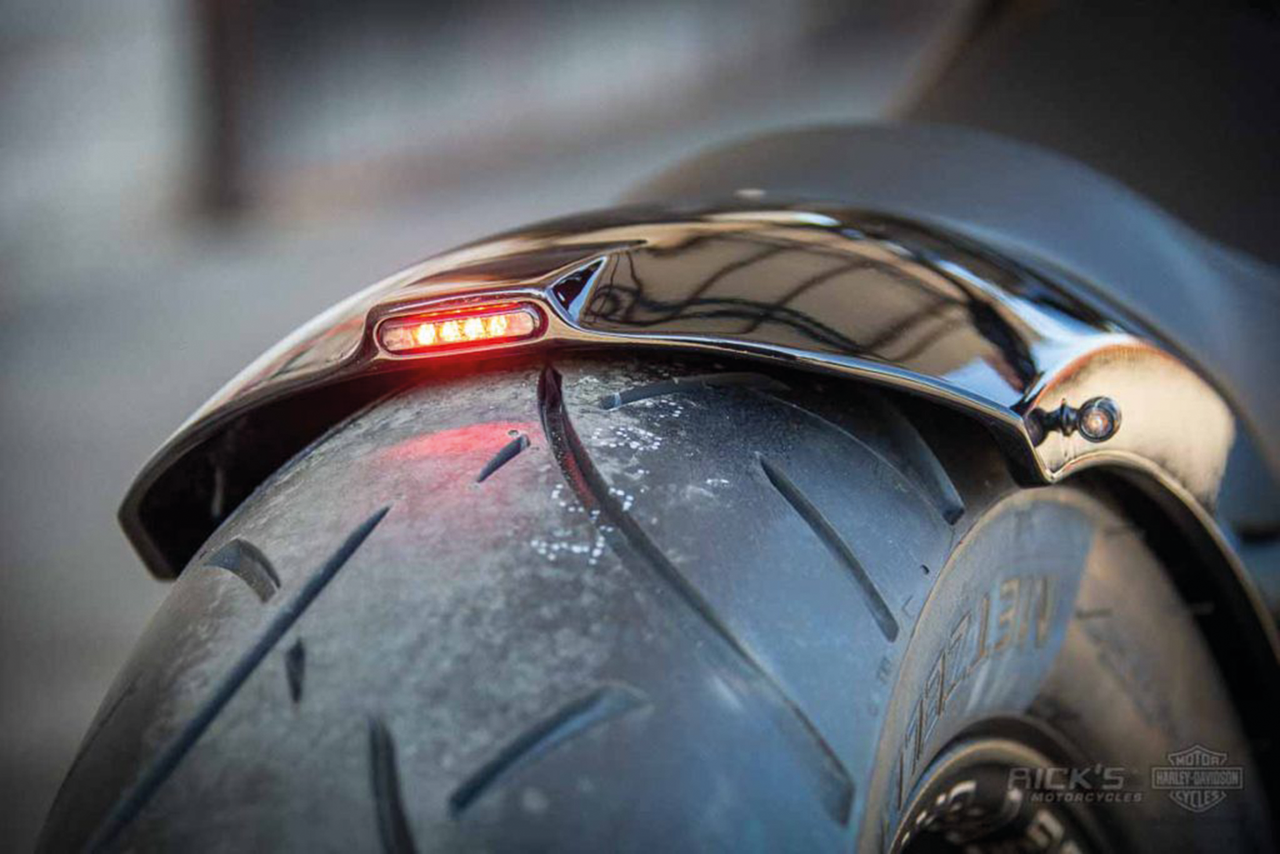 Rick's Motorcycles Rick’s Milwaukee Eight Softail Rear Fenders – Fender & Struts
