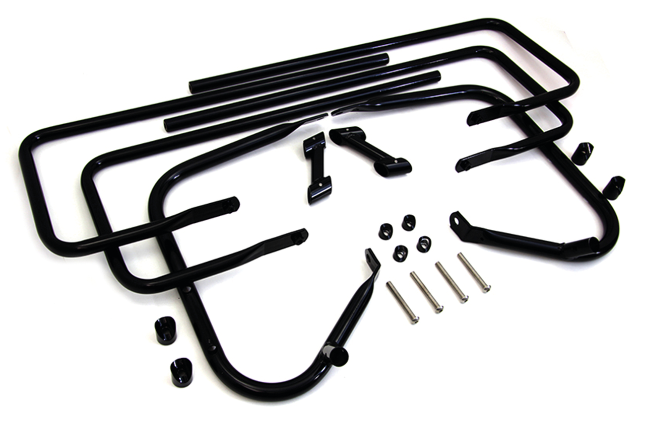 V-Twin Dual Rail Saddlebag Guards – Luggage
