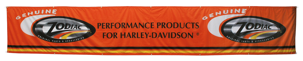 Zodiac Polyester Fabric Banner – Helmets