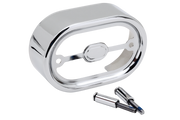 Zodiac Chrome Plated Oval Shaped Regulator Covers – Engine Electrics