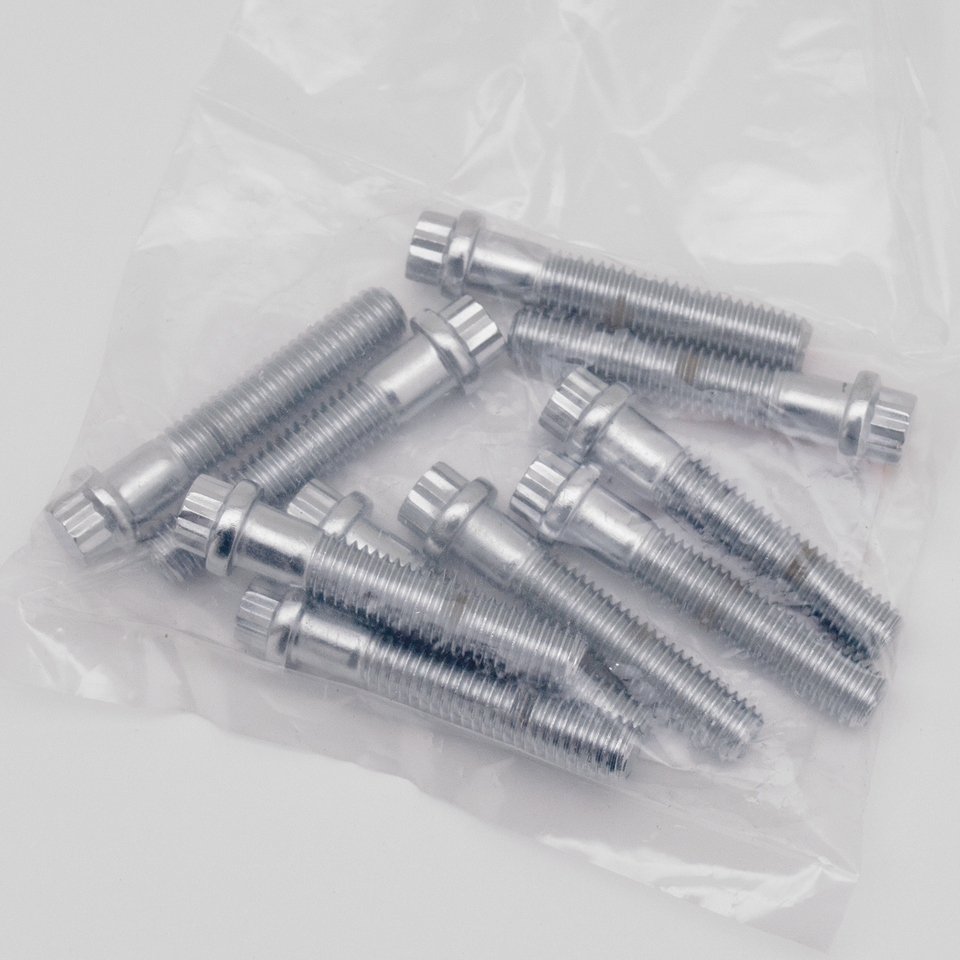 Midwest Acorn Nut Company Chrome Plated 12 Point Bolt Assortment Tray – Hardware