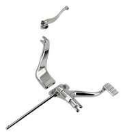 Zodiac Extended Mid-Controls for Sportster & Dyna – Foot Control