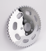 Zodiac Chrome Plated Rear Sprocket with Oval Cutouts – Final Drive