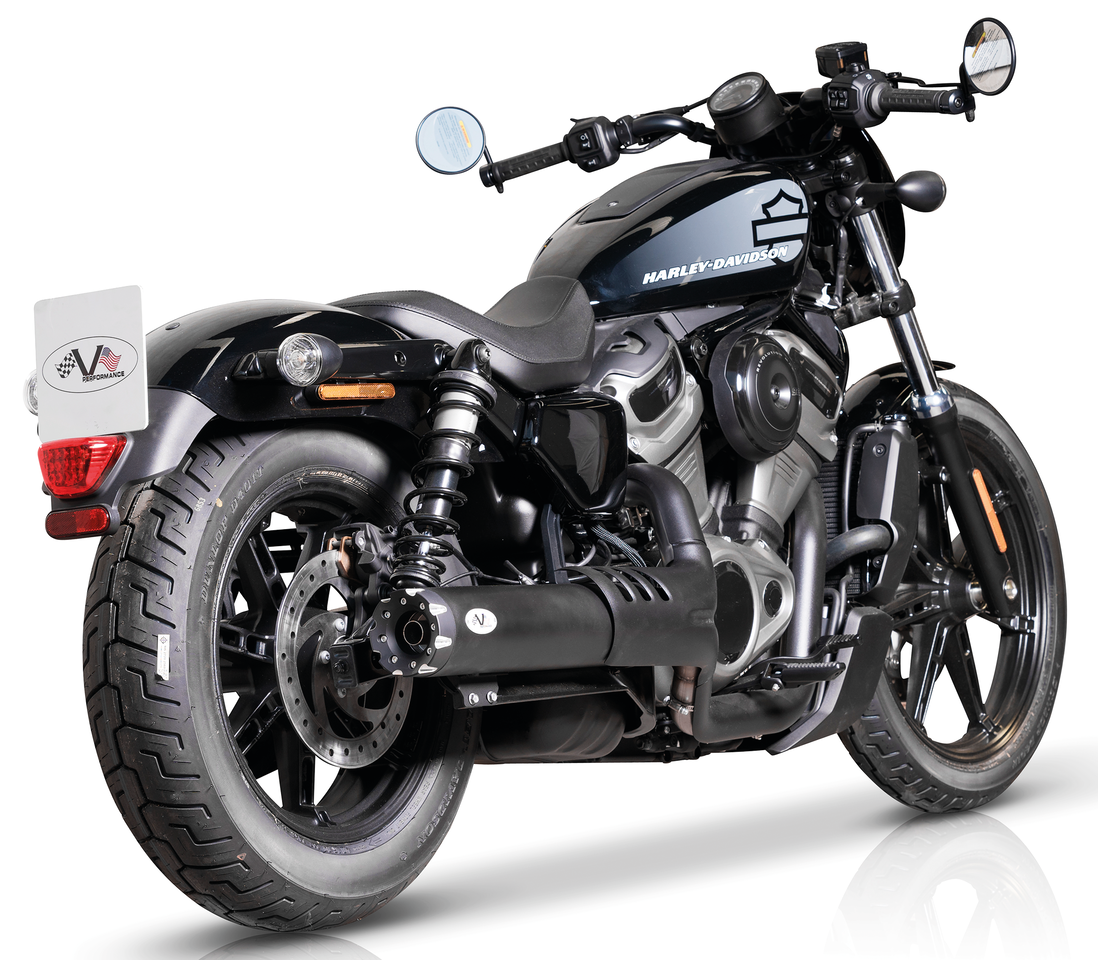 V-Performance Slip-On Muffler for Sportster RH975 Nightster – Exhaust