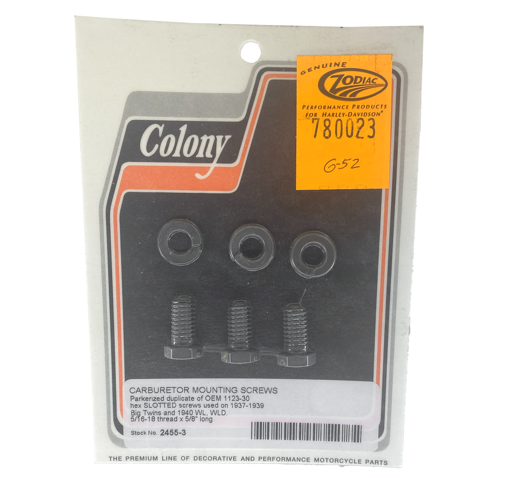 Colony Manifold Parts for 45CI, Early Ohv & Side Valve Models – Intake
