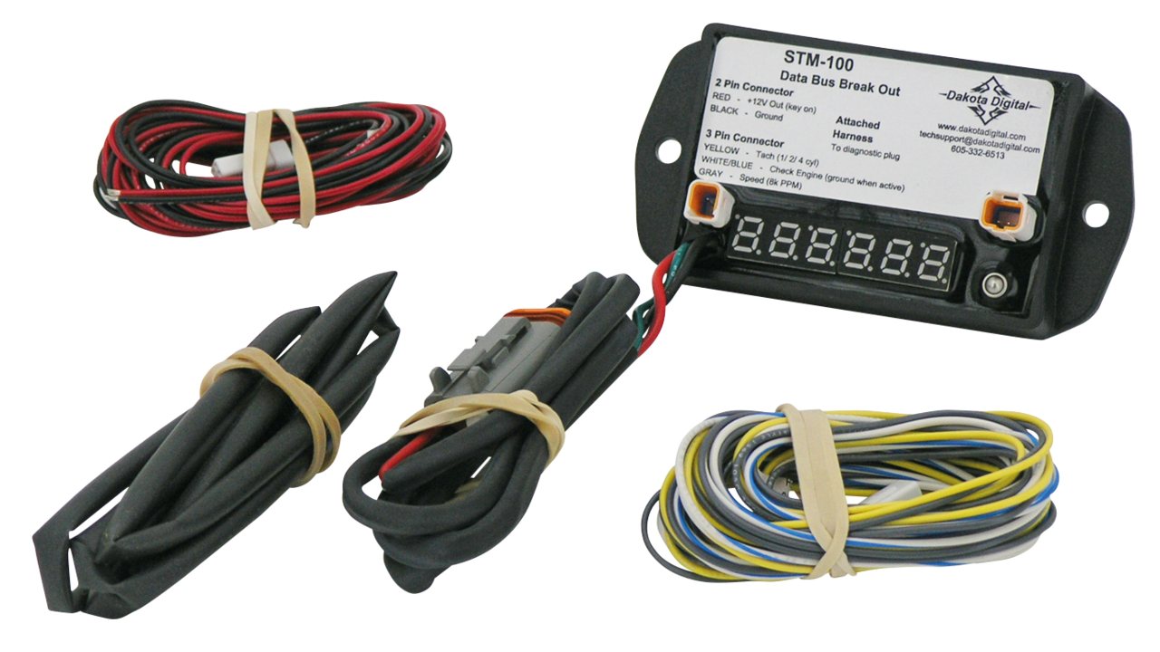 Dakota Digital Speedometer Tachometer Interface A.k.a. Databus Break Out Box – Gauges & Dashes