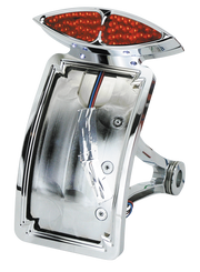 Zodiac Cyclops Side Mount & Fender Mount License Plate Brackets with LED Taillight – Electric & Light