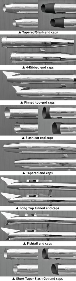 Mcj Endcaps for 80MM Mcj Mufflers – Exhaust
