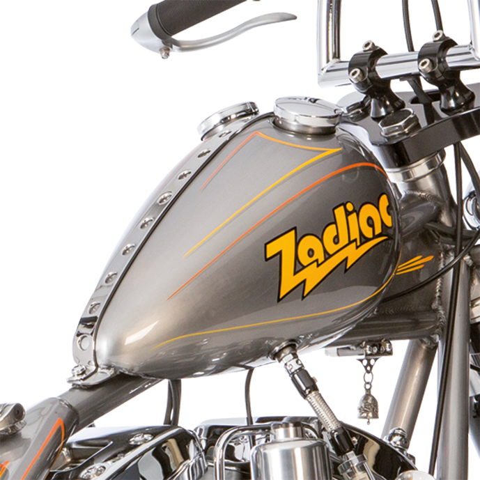 Zodiac Wasp Style Mustang Gas Tank – Gas- & Oil Tank