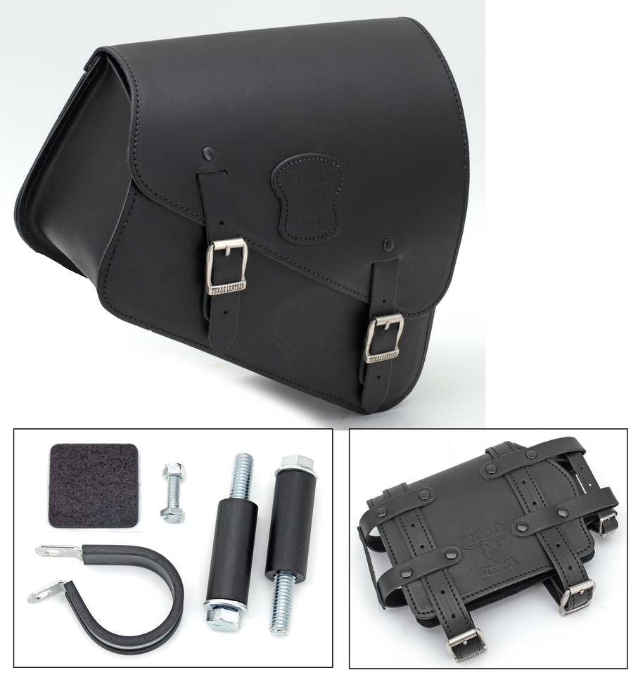 Texas Leather Sportster Frame Bag with Bottle Holder – Luggage