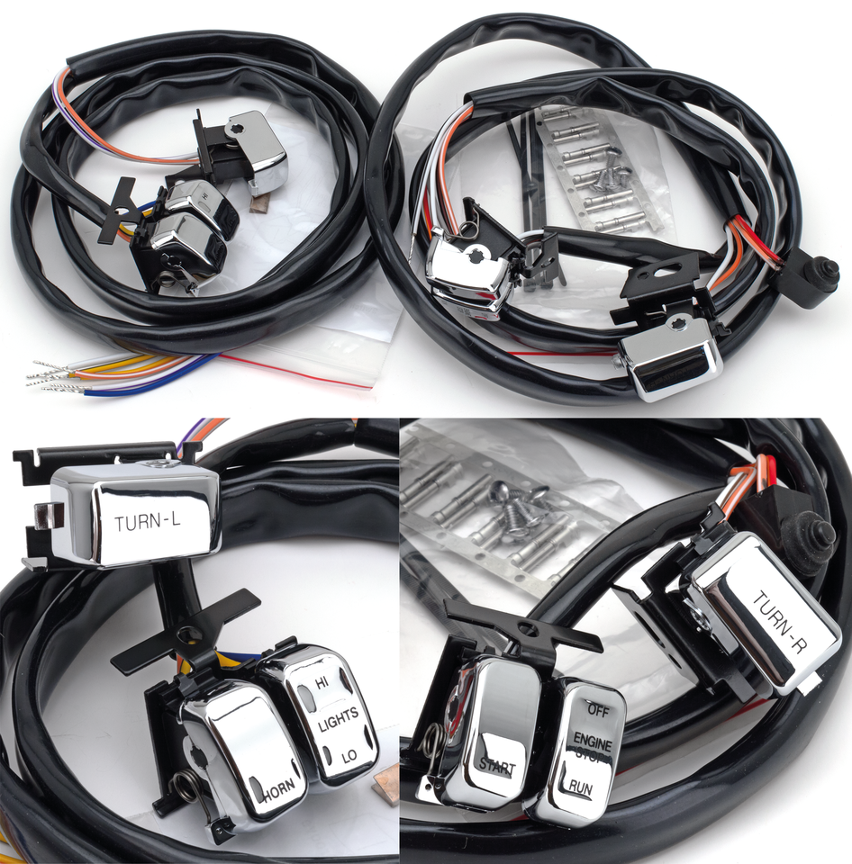 Zodiac Ergonomic Handlebar Switches for 1996-2013 Models
