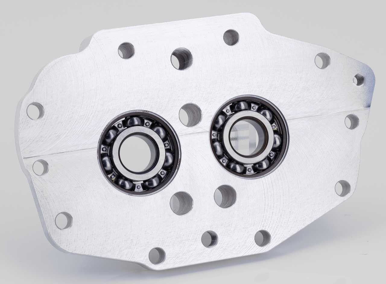 Zodiac "large Bearing" Trap Door for 5 Speed & 6 Speed Big Twin Transmissions