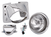 V-Twin Duo Glide & Electra Glide Headlight Nacelle Kit – Electric & Light
