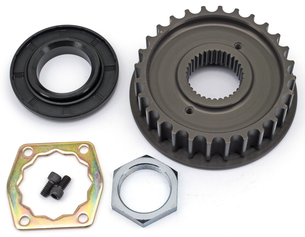 Belt Drives LTD Stock Replacement Sportster Belt Pulleys – Final Drive