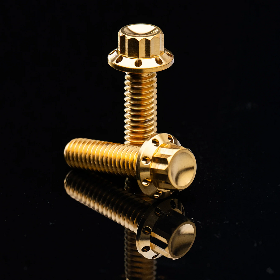 Arlen Ness Primary Cover Titanium 12-POINT Bolt Kits – Hardware