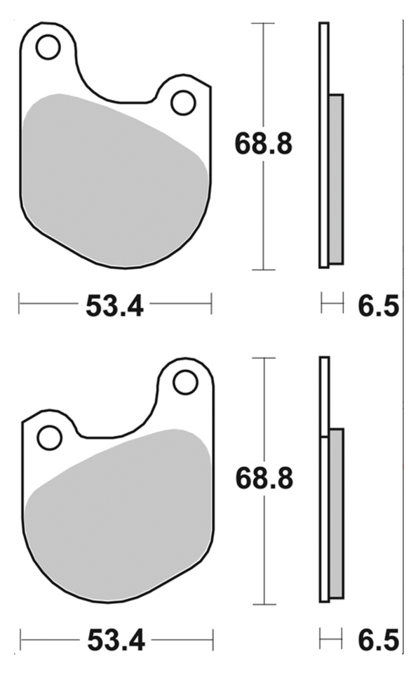 Sbs Front Disc Brake Pads