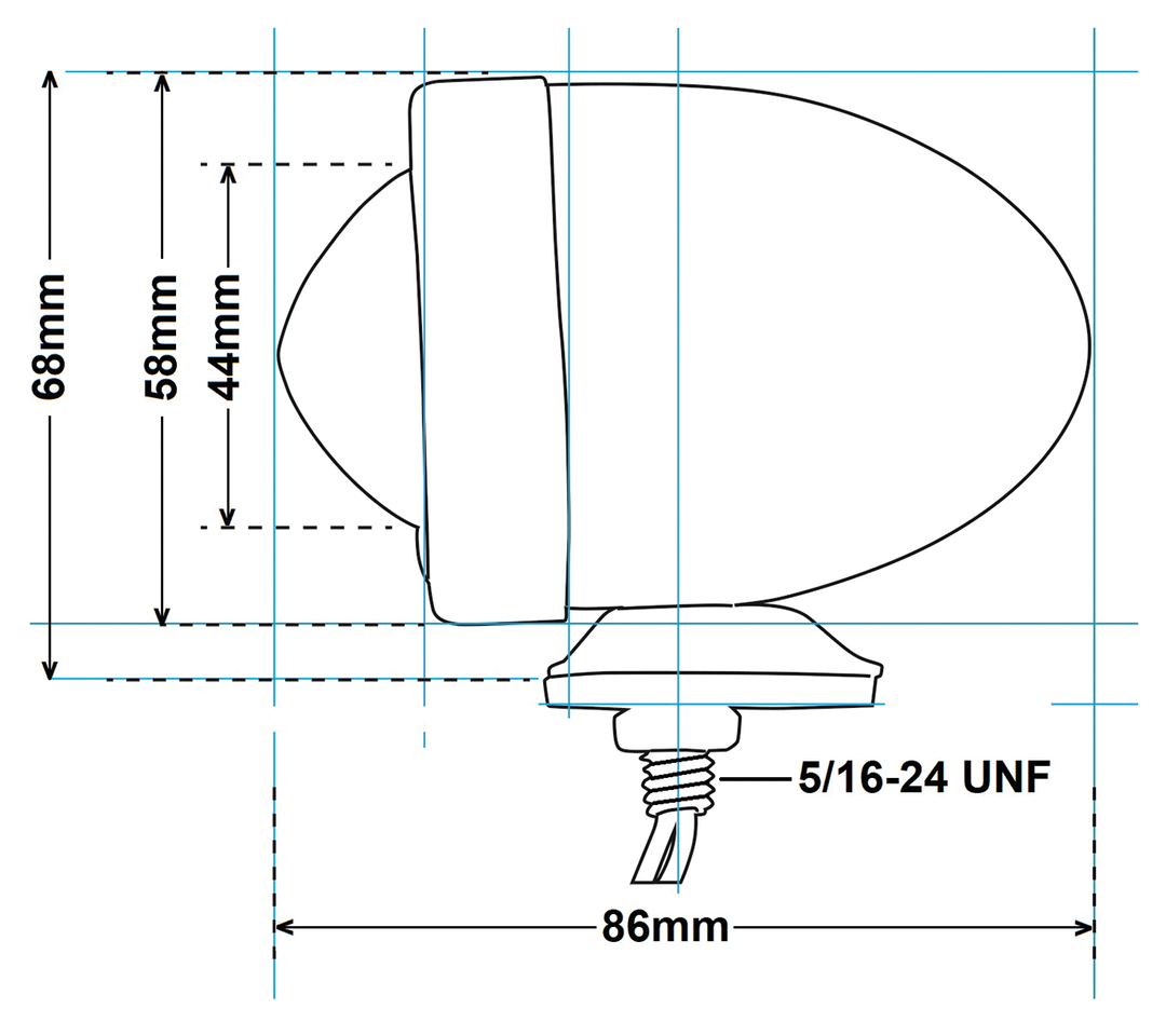 Zodiac Bullet Marker Light – Electric & Light