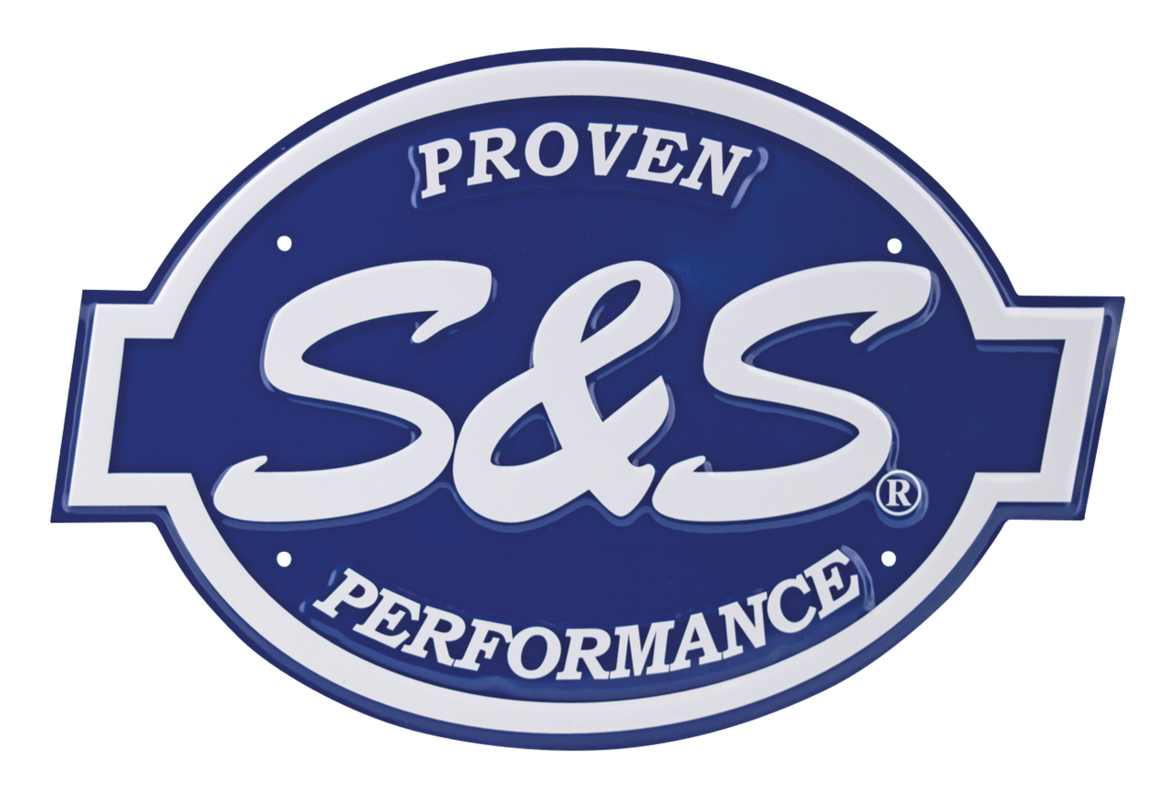 S&S Cycle Metal S&S Logo – Helmets