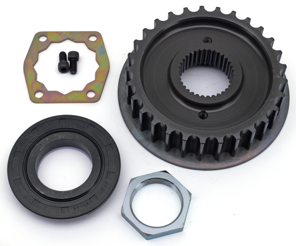 Belt Drives LTD Stock Replacement Sportster Belt Pulleys – Final Drive