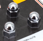 Colony Round Top Chrome Acorn Nuts – Hardware