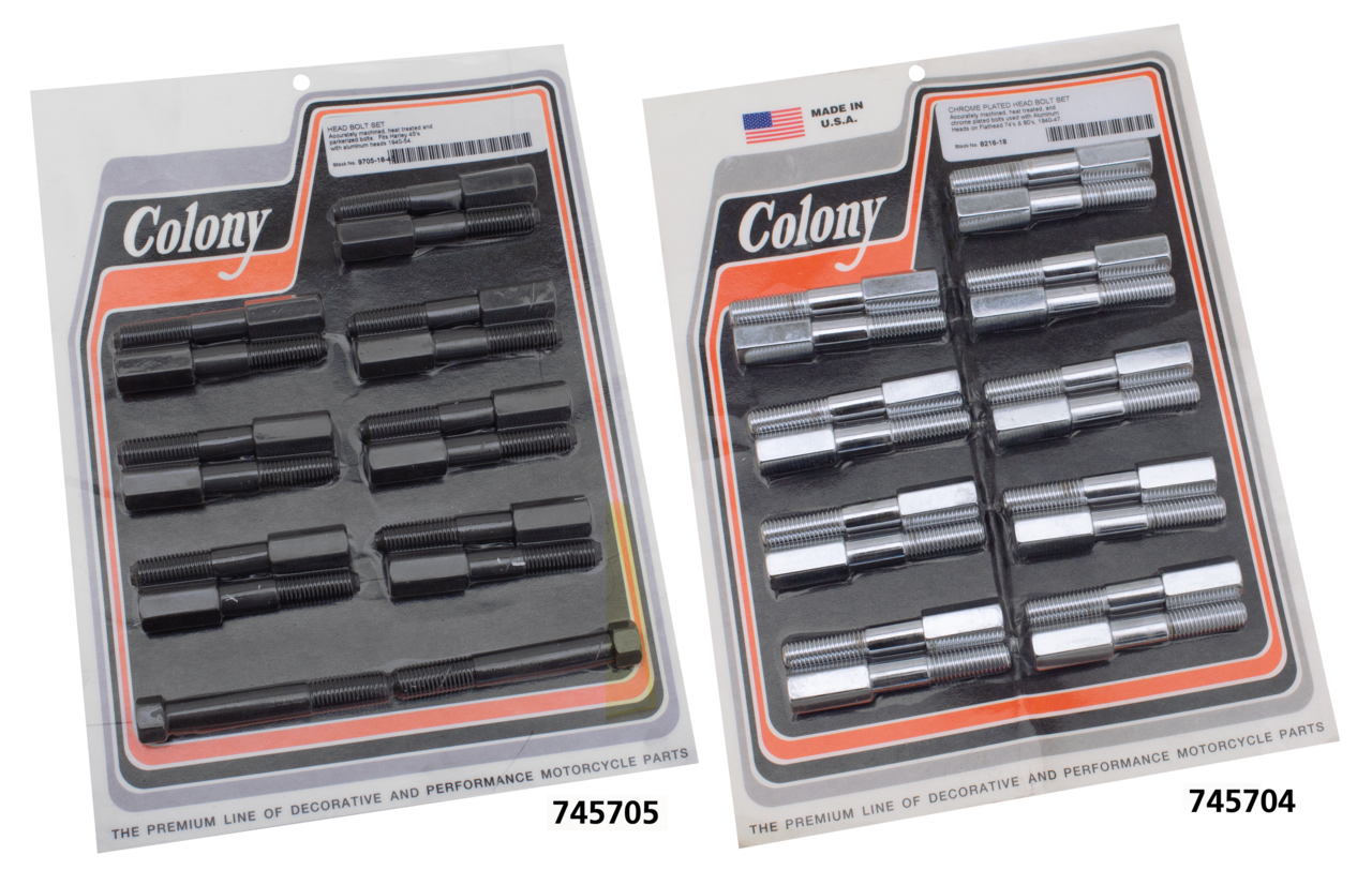 Colony Cylinder Head Bolt Kits for Sidevalves – Engine