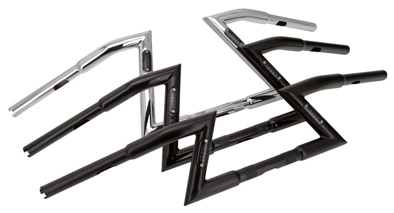 Zodiac Beefy Z-Bars with Built-In LED Lights – Handlebar