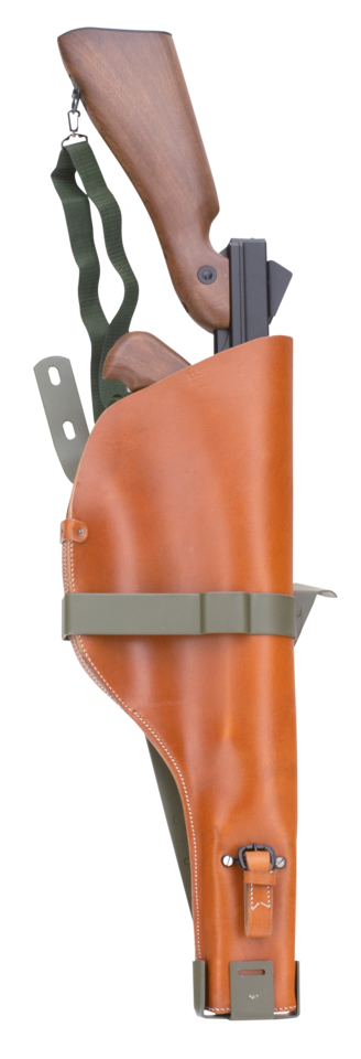 Samwel Submachine Gun Bracket, Ammunition Box and Scabbard – Luggage