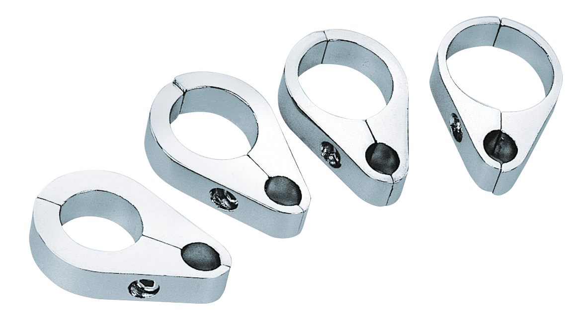 Zodiac Chrome Plated Cable and Oil Line Clamps – Gas- & Oil Tank