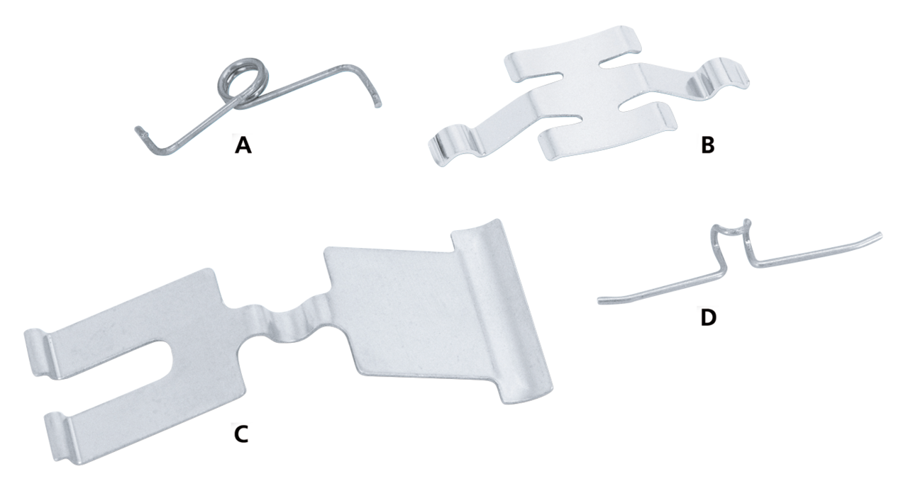 Performance Machine Anti-Rattle Springs for Pm Calipers – Brake