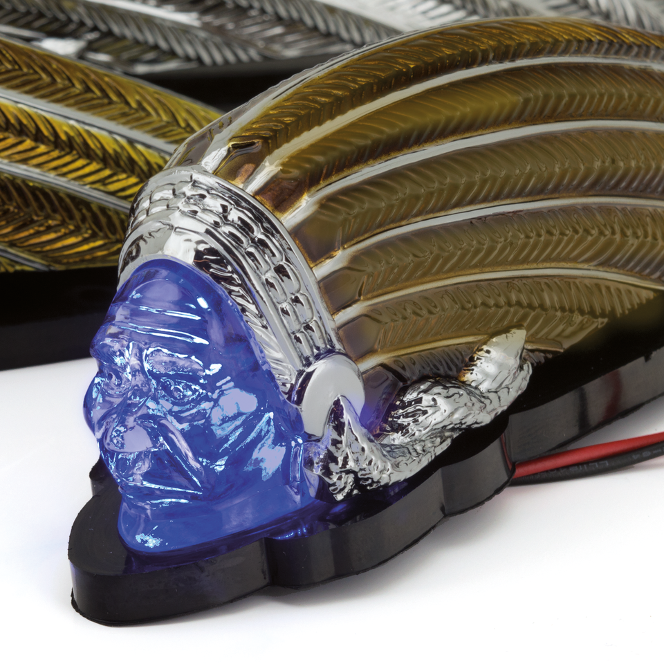 Zodiac Indian Head Fender Lights – Fender & Struts