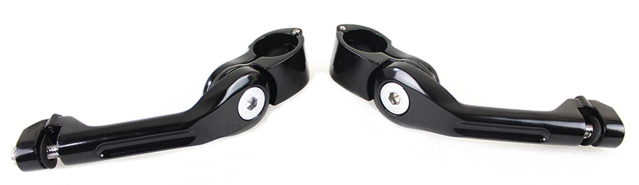 V-Twin Adjustable Angled Highway Peg Mounting Kits – Foot Control