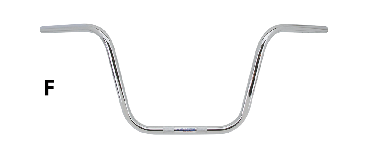 CRC Fehling One Inch Diameter Apehanger Handlebars