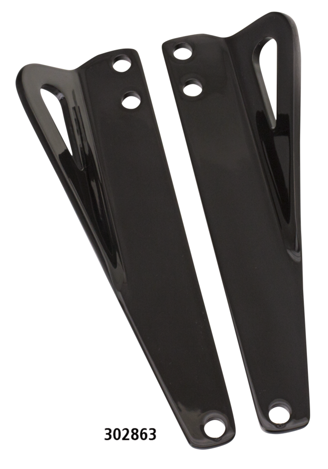 Zodiac Tie-Down Brackets for Touring & Softail – Front Forks
